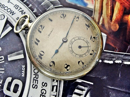 Rare doxa pocket watch from - pocket,