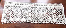 CANTONNIERE CROCHET D'ART ARTISANAT FRANCAIS  CREATION S RAISONNIER   PROMO 