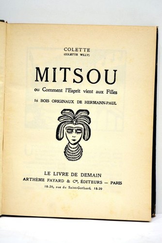 Livre ancien colette - ancien,