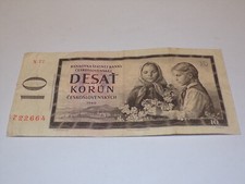 Tchécoslovaquie - Billet De 10 Korun -1960- Circulé