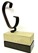 Vintage présentoir ZENITH  exposant vitrine montre or watch gold Support N5