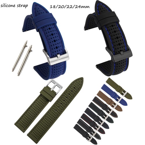 Sweat proof silicone - silicone, strap