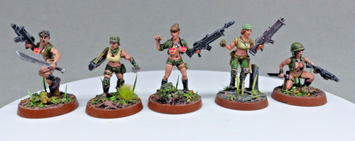 Wargame scifi jungle - jungle, guard