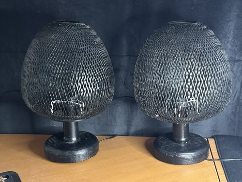 Paire lampes vintage œuf - lampes,