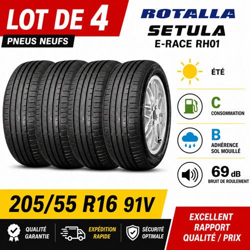 Lot pneus 205 r16 91v - lot, 205/55