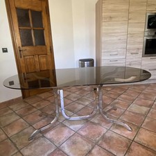 Table Roche Bobois.1970. Acier