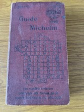 Guide Michelin France 1922