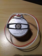 CROUZET MOTEUR ÉLECTRIQUE  avec RÉDUCTEUR de VITESSE 2RPM  12v Alternatif Neuf