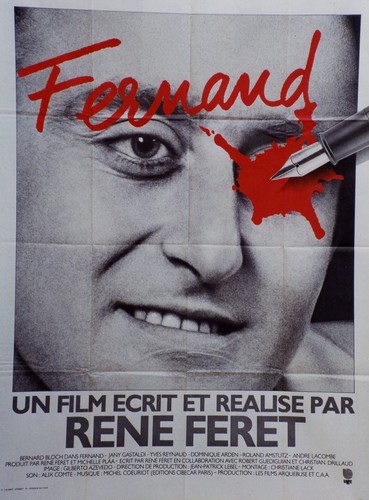 Fernand affiche 1980 - "fernand", (rené