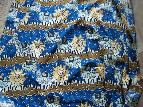 Coupon tissu elephant - ,