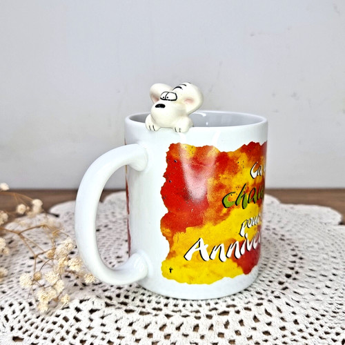 Tasse céramique diddl thème - céramique,