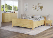 Lit en bois extra haut 160x200