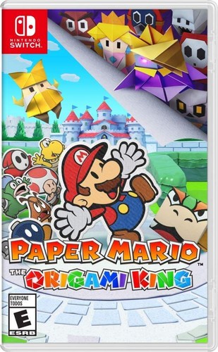 Paper mario the origami king - mario:,