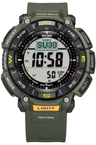 Casio pro trek - montre, plein
