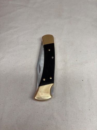 Buck 110 folding knife ebony