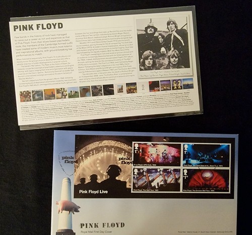 Royal mail pink floyd 2016 - royal,
