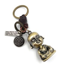 Porte-Clés Bouddha Cuir
