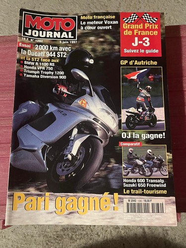 Moto journal 1282 - moto, n°1282
