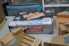 mini skatepark tech deck rampe escalier bmx skate scooter roller