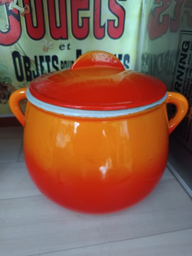 Ancienne cocotte caquelon - ancienne,