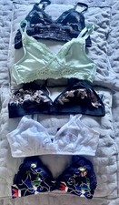 LOT 5 Soutien Gorge Sans Armatures Triangle UNDIZ HUIT PARFAIT XS S 85B