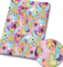 Tissu En Polycoton Disney Fée