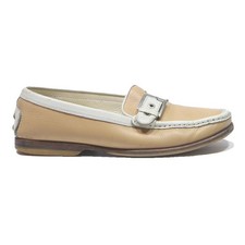 Tods mocassins beige blanc - mocassins,