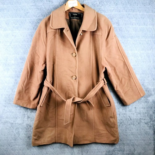 Laine cachemire manteau - laine,