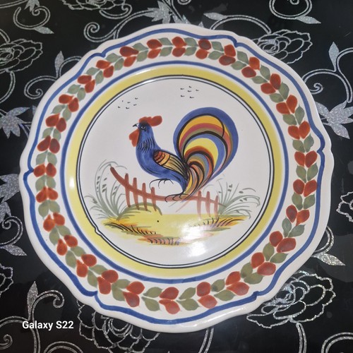 Assiette porcelaine henriot - porcelaine,