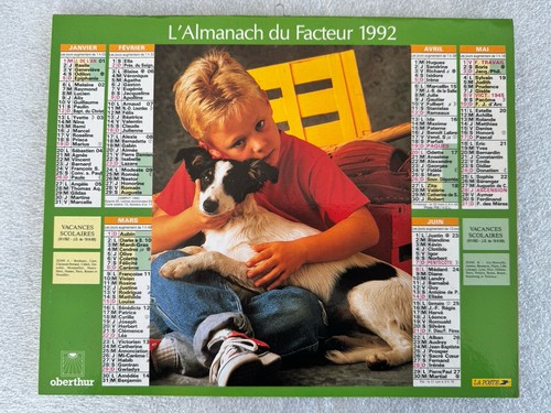 Almanach des t 1992 - des, p.t.t