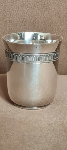 Christofle timbale argent - christofle,