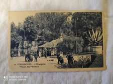 Cpa carte postale 67 STRASBOURG L'Orangerie Maison des Pécheurs 