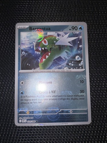 Carte pokemon bargantua - carte,