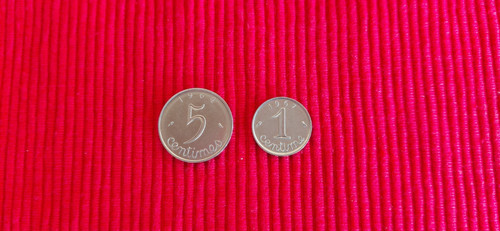 Centime 1967 5 centimes - 1,