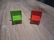 PLAYMOBIL  2 CHAISES   ENFANT