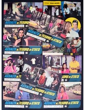 Photobustes ASSALTO AL TESORO DI STATO Sanders Ressel De Santis Stanley Spy F418