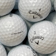 25 Balles de Golf Callaway HEX Tour Qualité AA/AAA Lakeballs Balles Usagées