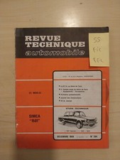 REVUE TECHNIQUE SIMCA 1501 SPECIAL GL GLS  1475 Cm3 1.5