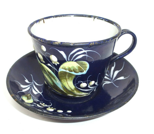 Tasse jugendstil avec soucoupe - tasse,