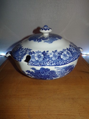 Soupière porcelaine - soupière, en