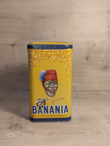 Ancienne boîte publicitaire