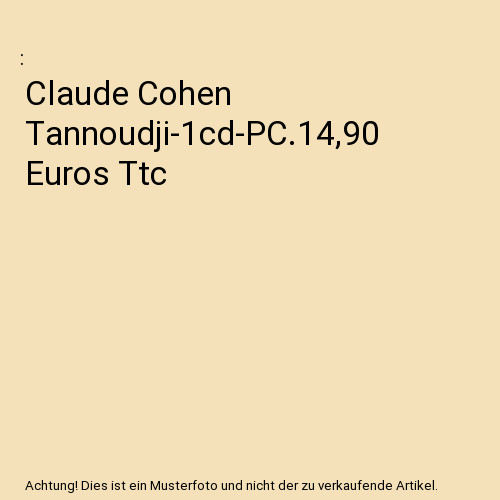 Claude cohen - claude,