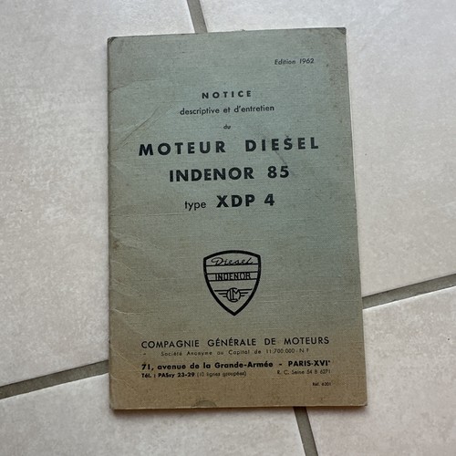 Moteur diesel indenor - diesel, 85