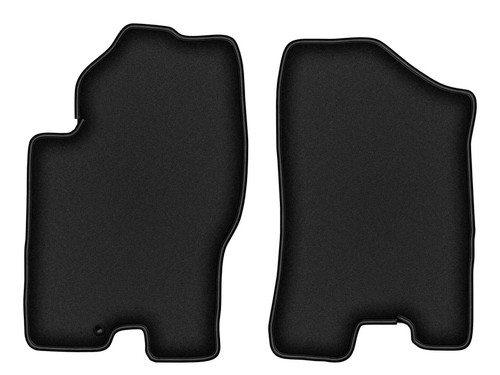 Tapis avant velours noirs