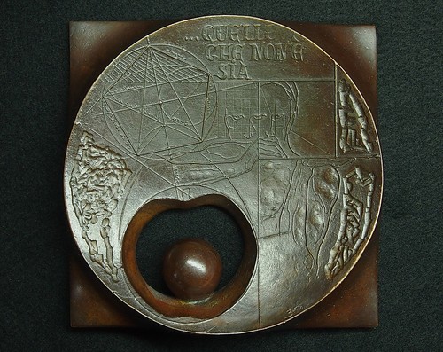 Plaque bronze art - art, de