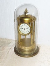 Antique Horloge de Table Pendule Avec Dôme Année À 1900 ! Applications