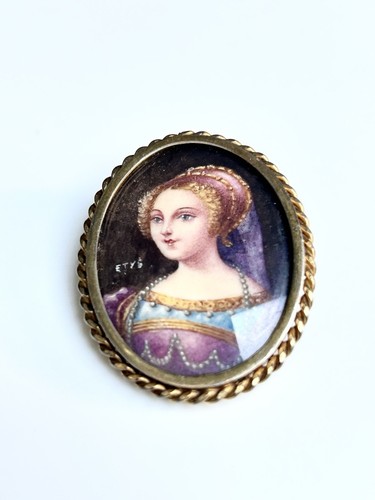 Ancien broche vermeil - ancien,
