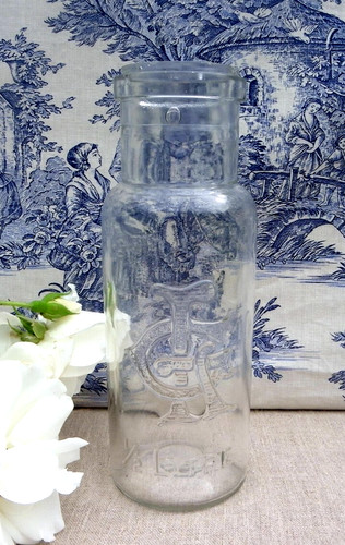Bouteille lait ancienne en - de,
