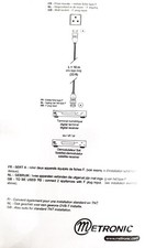 Lot de 2 prolongateurs satellite Metronic 438940 Male / Male de 10m