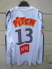 Maillot SCO ANGERS COUPE de FRANCE 2006 porté n°13 shirt ADIDAS manches longues